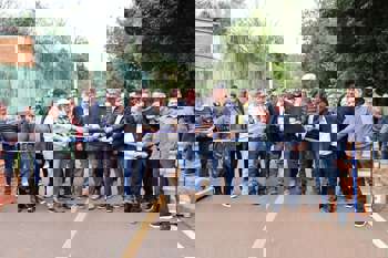 <p>Santo &Acirc;ngelo inaugura obra de pavimenta&ccedil;&atilde;o no acesso ao Rinc&atilde;o dos Mendes</p>