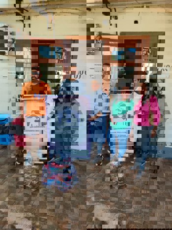 <p>Alimentos arrecadados na 1&ordf; R&uacute;stica Lil&aacute;s pela Paz beneficiam institui&ccedil;&otilde;es de longa perman&ecirc;ncia em Santo &Acirc;ngelo</p>