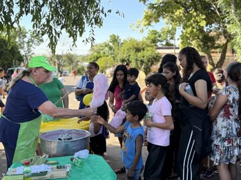 <p>Alegria e divers&atilde;o marcam a Festa de Dia das Crian&ccedil;as em Santo &Acirc;ngelo</p>