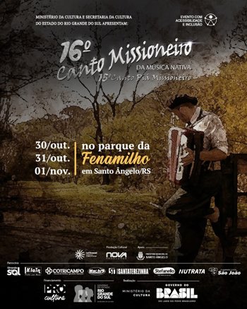<p>Inicia hoje o 16&ordm; Canto Missioneiro da M&uacute;sica Nativa; confira ordem das apresenta&ccedil;&otilde;es</p>
