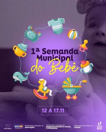 <p>Santo Ângelo realiza a 1ª Semana Municipal do Bebê entre os dias 12 e 17 de novembro</p>