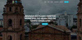 <p>Site do Plano Diretor Municipal de Santo Ângelo já está disponível </p>