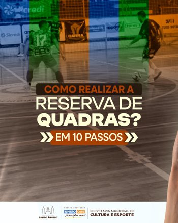 <p>Loca&ccedil;&atilde;o de quadras esportivas passa a ser realizada exclusivamente de forma online</p>