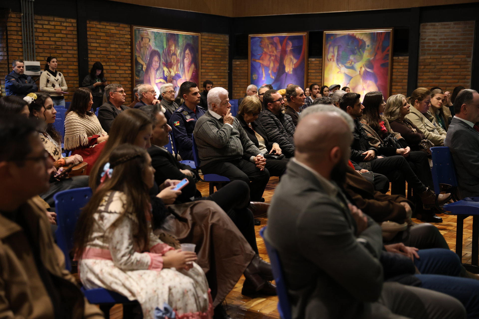 <span style="font-size: 10pt;">Audit&oacute;rio Doutor Irany Ara&uacute;jo dos Santos &eacute; reinaugurado e marca novo cap&iacute;tulo para a cultura de Santo &Acirc;ngelo</span>