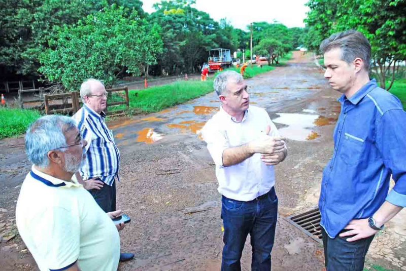 Prolongamento da Avenida Rio Grande do Sul recebe asfaltamento