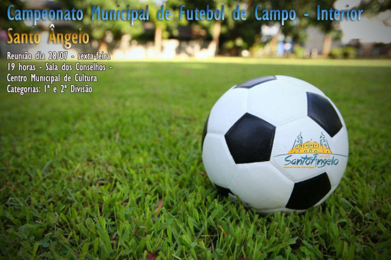 Secretaria de Turismo e Esporte organiza futebol de campo do Interior