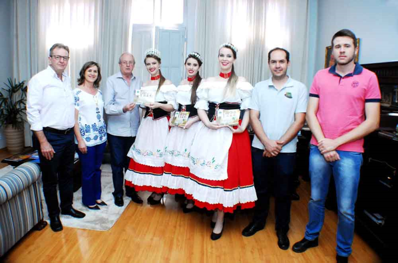 Vice-prefeito recebe convite da 3ª Festa do Imigrante