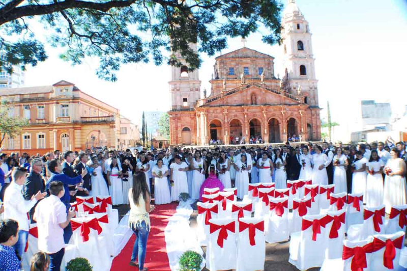 Casamento Coletivo no Centro Histórico
