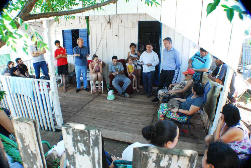 Avança projeto de regularização fundiária no Município
