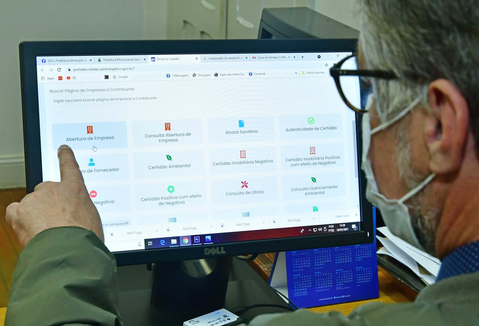 Município disponibiliza emissão online de alvarás