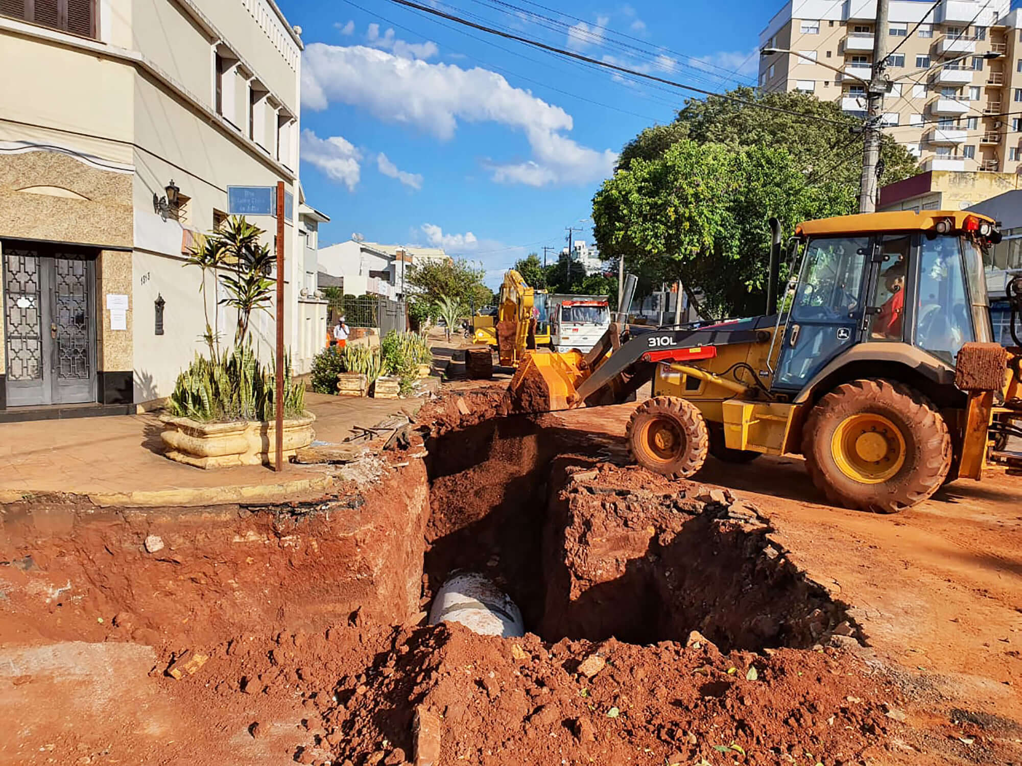 Obras de saneamento do Calçadão tem projeto ambiental contemplado