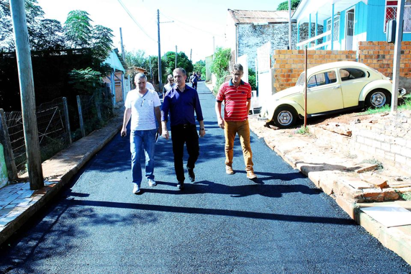 Município investe em pavimentação no Bairro Boa Esperança
