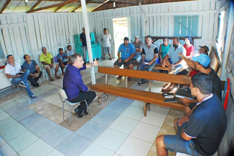 Prefeito anuncia obras de melhoria na Linha Paraíso