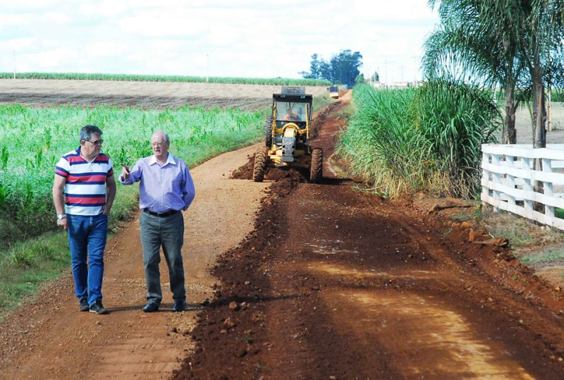 Secretaria dos Transportes recupera 34 quilômetros de estradas no interior