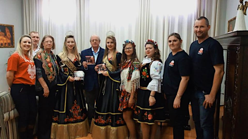 Comitiva da 15ª Polfest é recebida pelo Executivo de Santo Ângelo