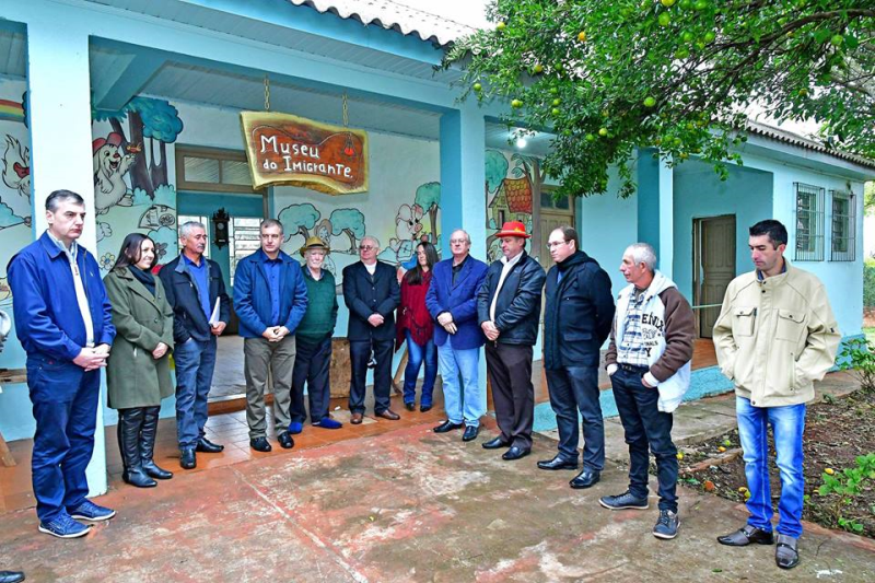 Distrito da Atafona inaugura o Museu do Imigrante