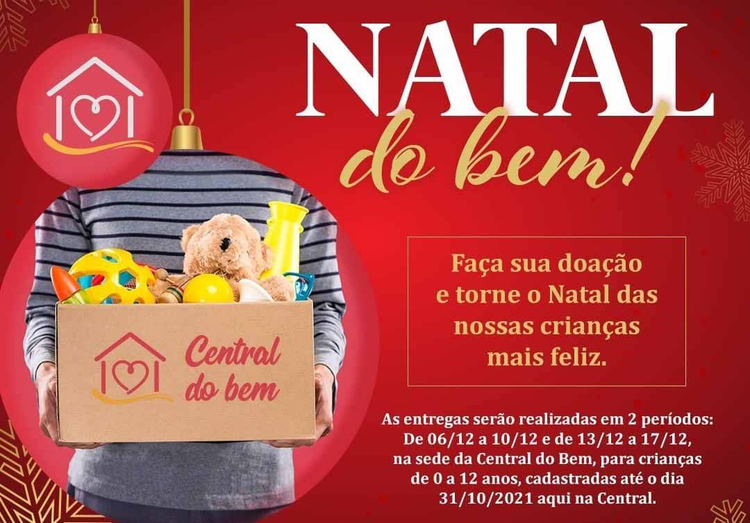 Central solicita doações para o Natal do Bem