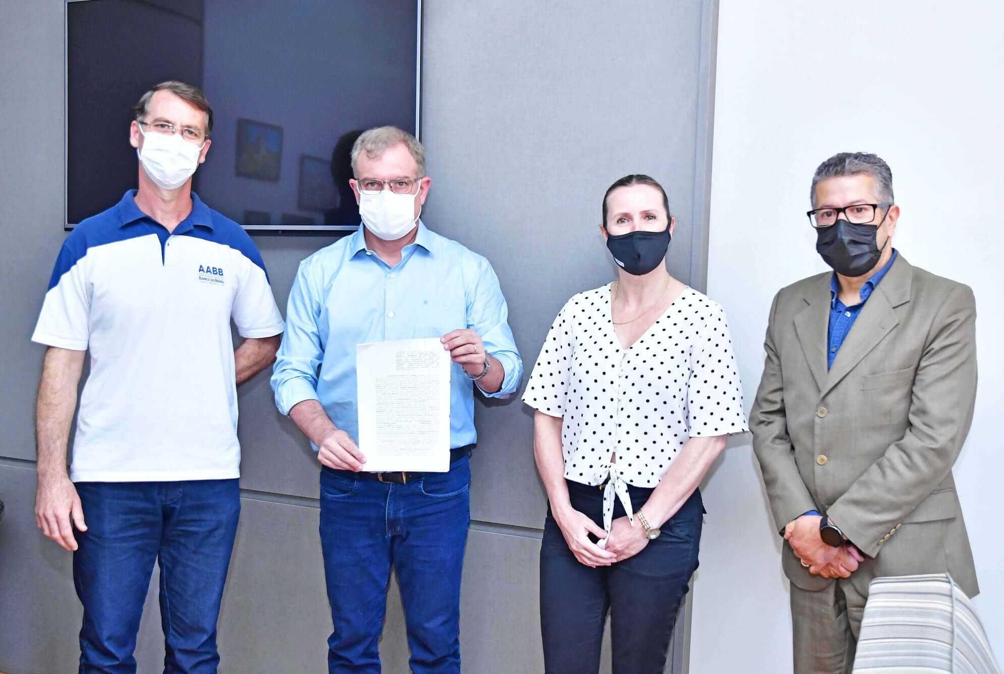 Governo Municipal renova convênio com o programa AABB Comunidade