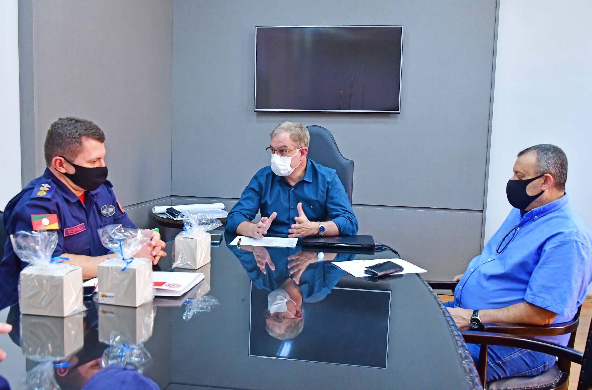 Comandante do Batalhão de Bombeiros pede auxílio para concluir obra