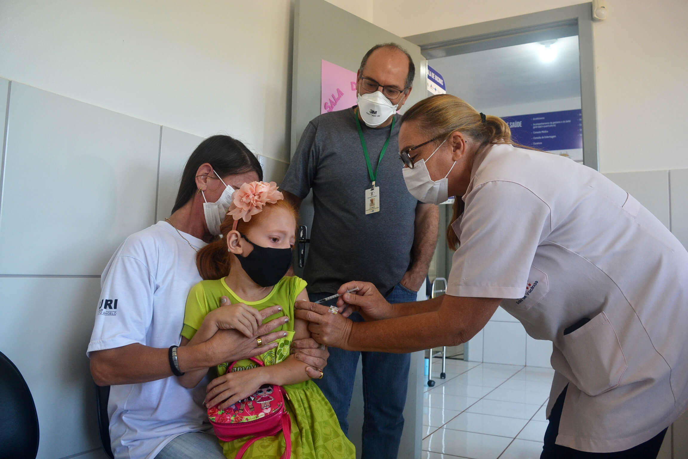 Santo Ângelo atinge marca de 49,7% das crianças vacinadas contra a Covid-19