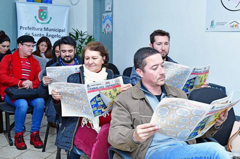 PETI debate o trabalho infantil em Santo Ângelo