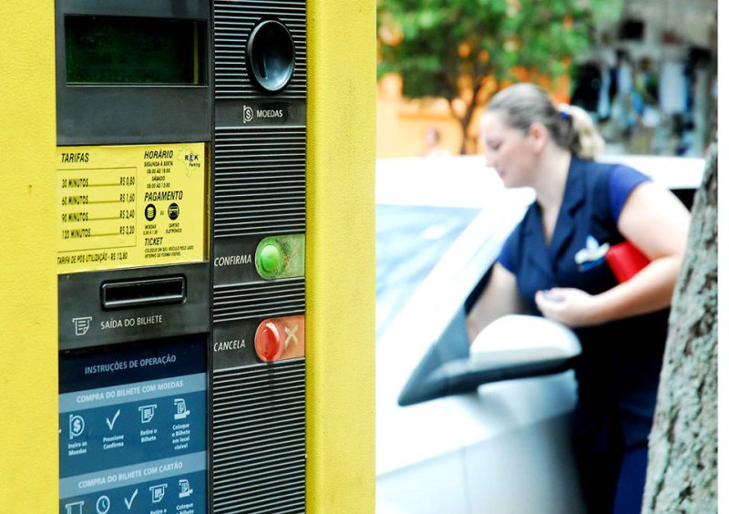 Nova área de estacionamento rotativo começa a operar neste dia 1º