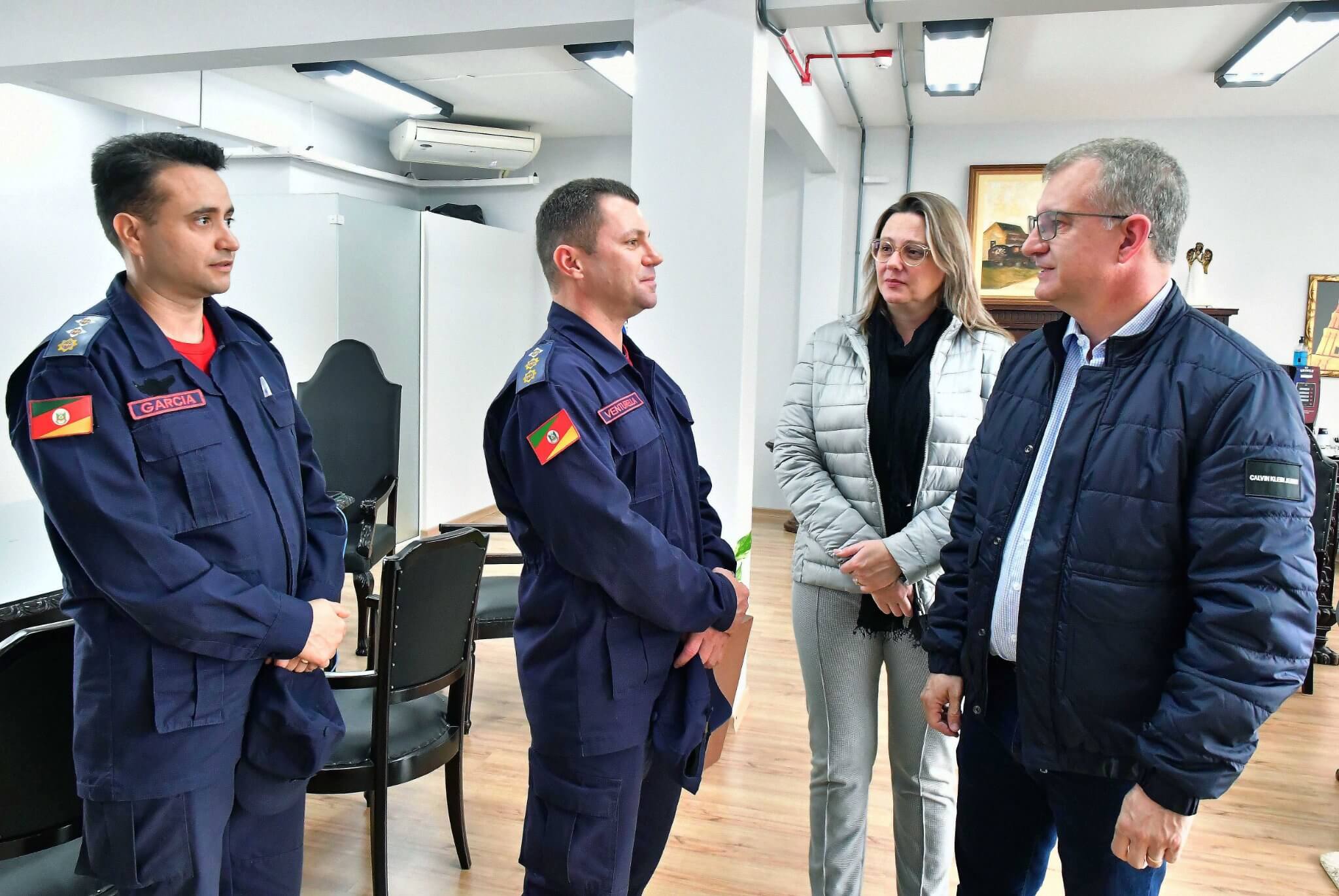 Central do Bem e bombeiros selam parceria solidária