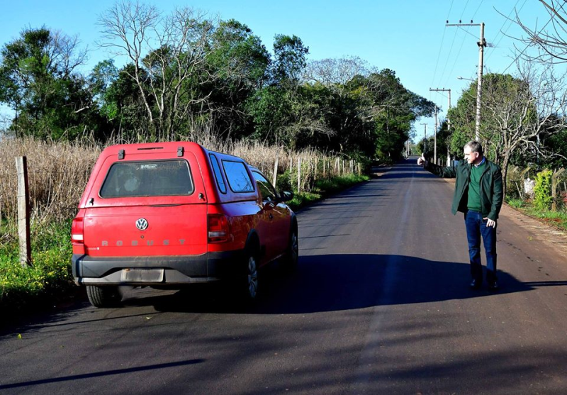 Asfaltamento da Adolfo Callegaro também contempla expansão da indústria