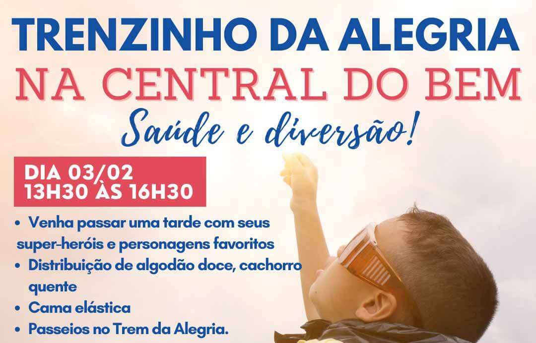 Central do Bem reúne saúde e diversão em um só evento