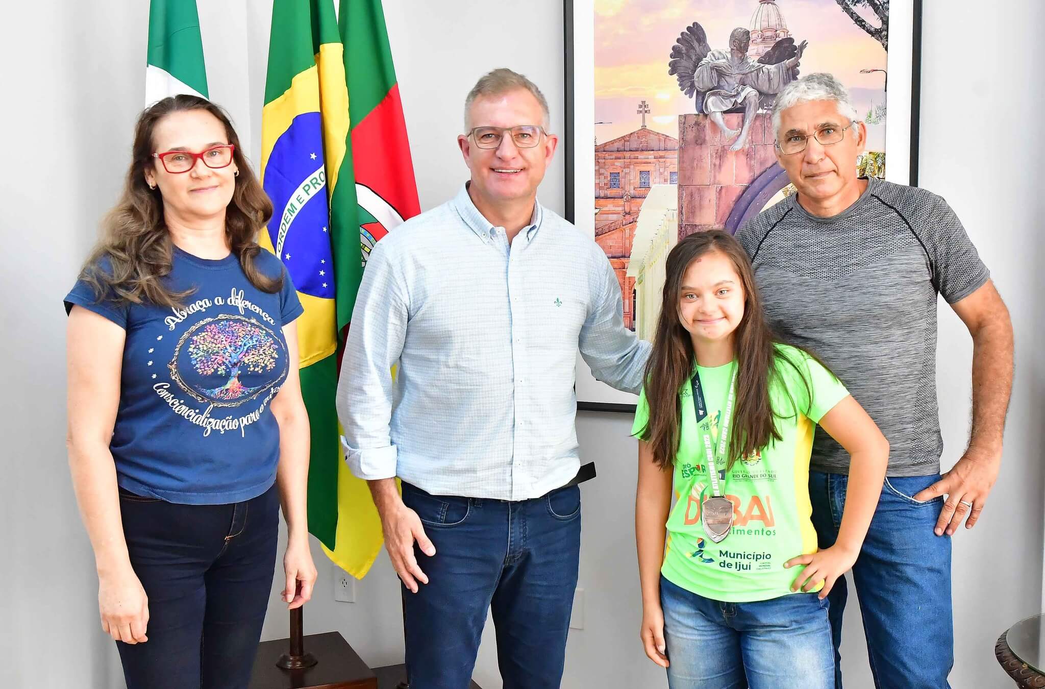 Paratleta santo-angelense é destaque no campeonato nacional