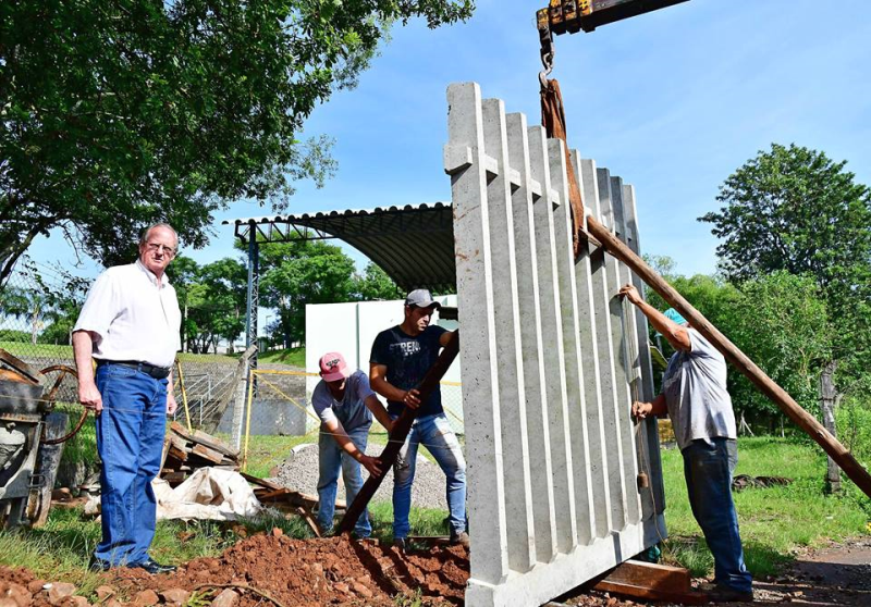 Parque da FENAMILHO recebe obras estruturais