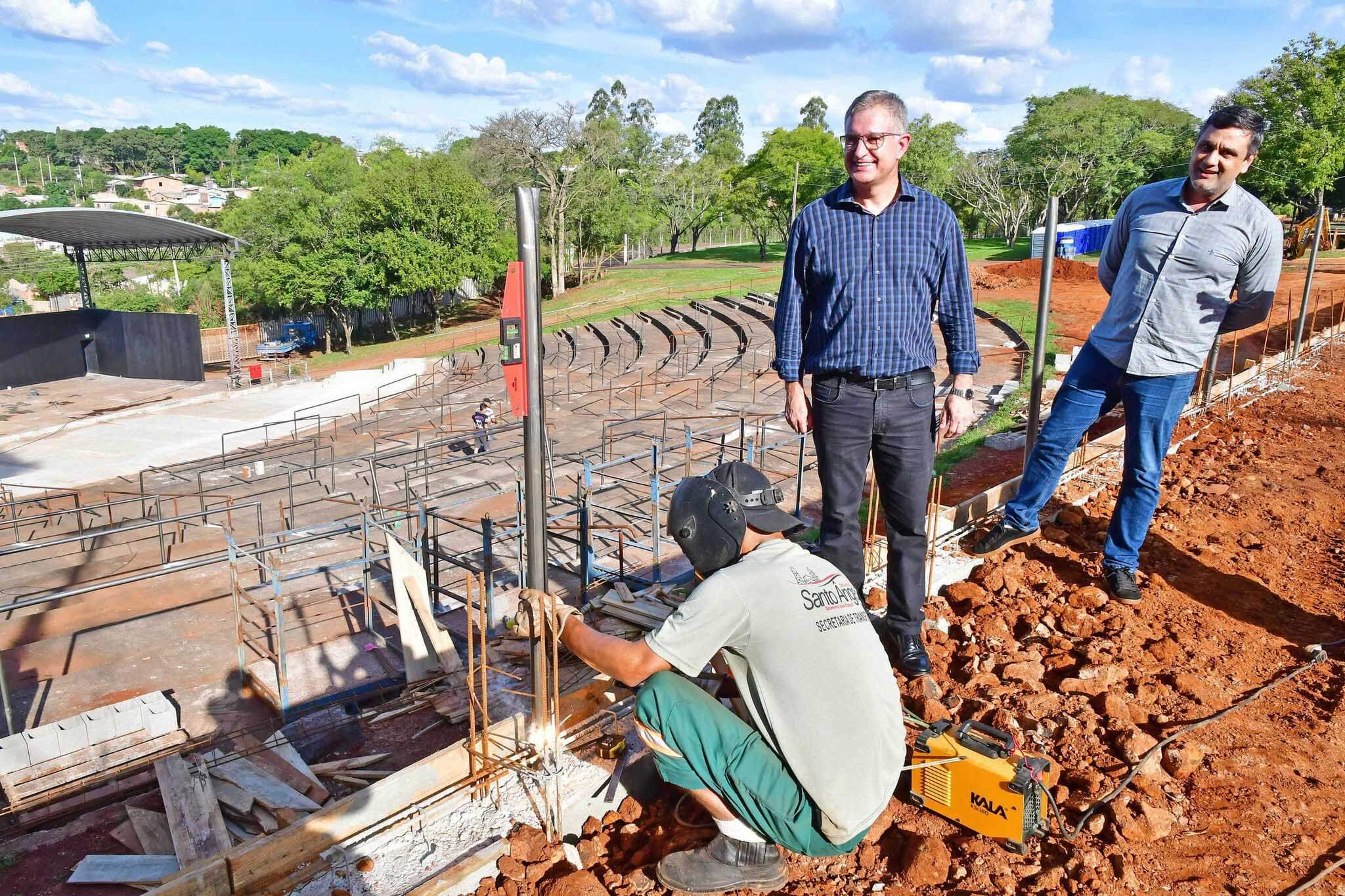 Parque de Exposições está em obras para a Fenamilho Internacional