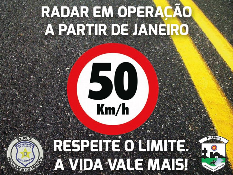 Radar Estático começa a operar nesta segunda-feira, 21