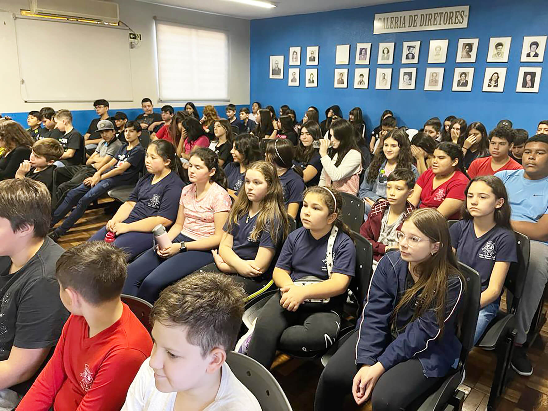 SDR palestra sobre técnicas de plantio em educandário estadual