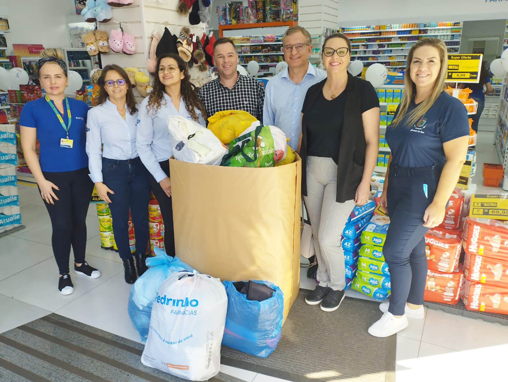 Ação solidária repassa resultados para a Central do Bem