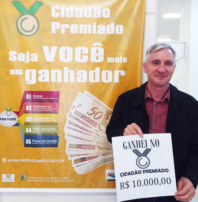 Programa “Cidadão Premiado” de Santo Ângelo divulga ganhadores