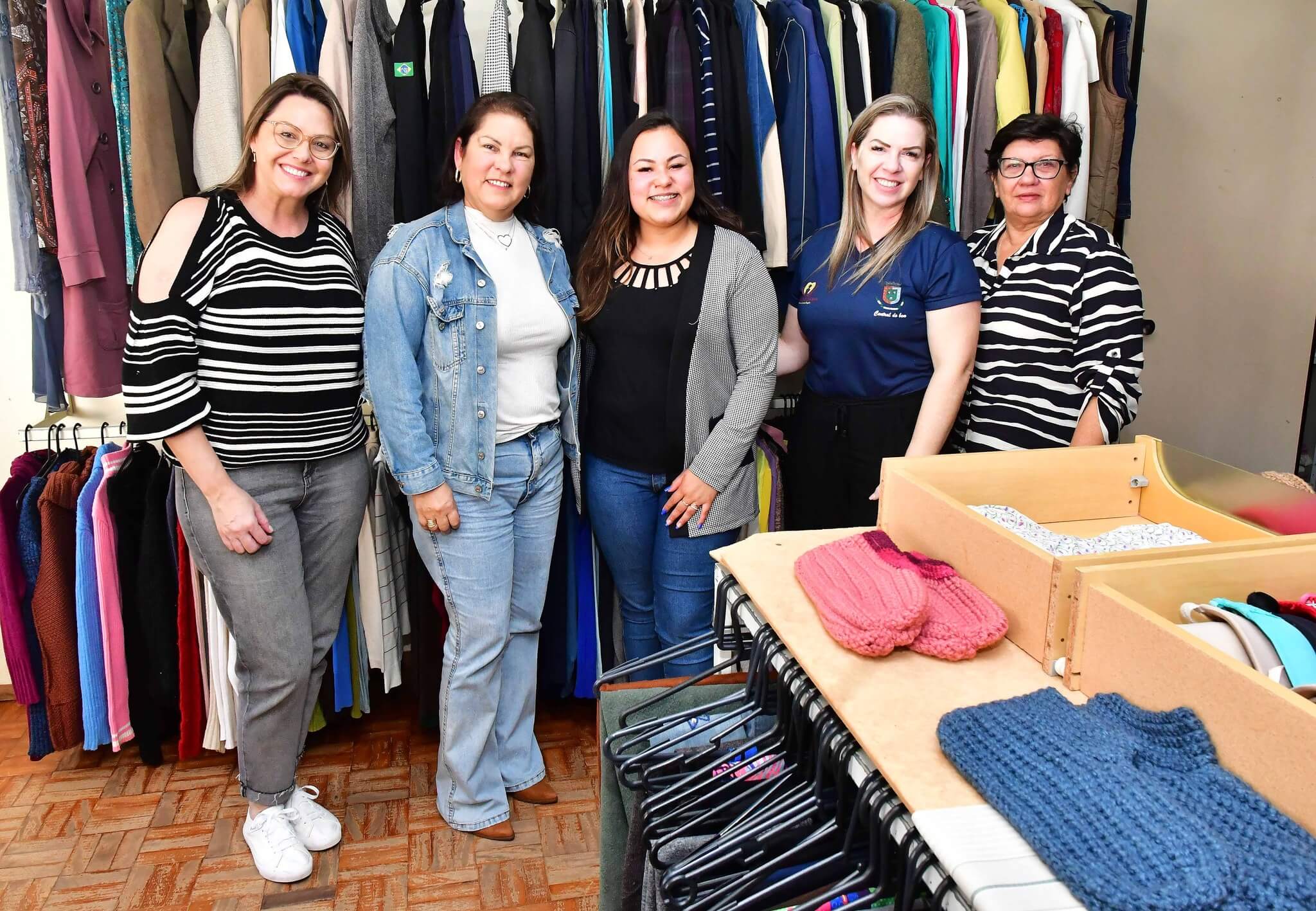 Primeira-dama de Bossoroca conhece a Central do Bem