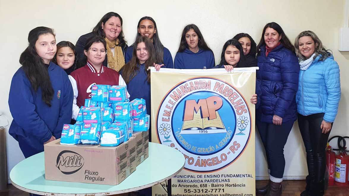 Saúde começa distribuições do Programa de Proteção e Promoção de Saúde Menstrual