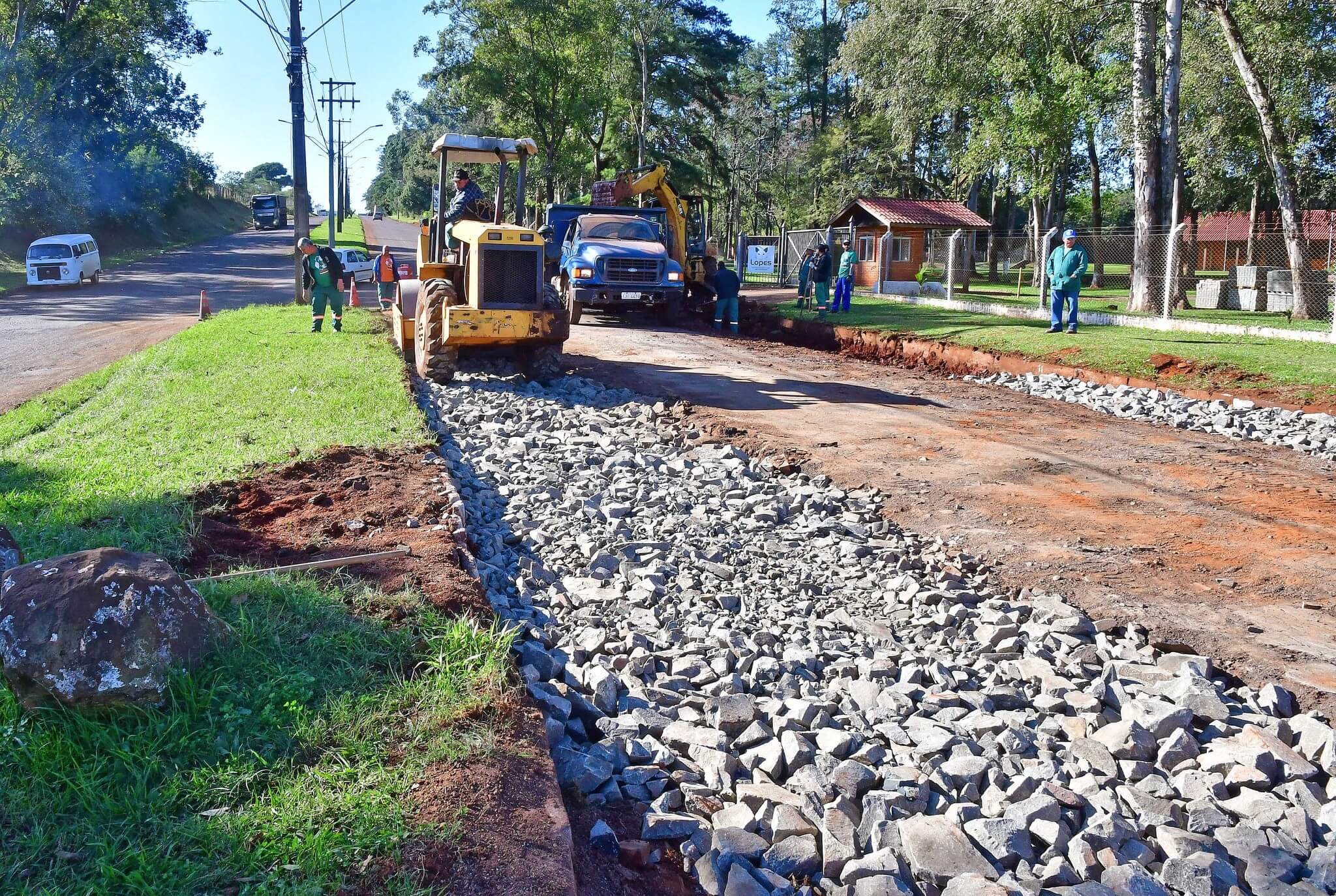 Obra vai garantir durabilidade da pavimentação