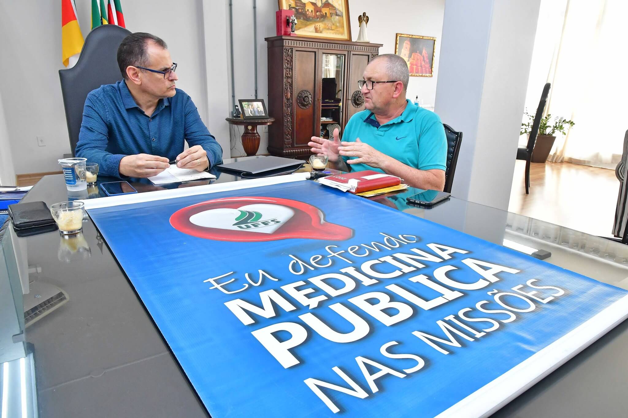 Prefeito em Exercício apoia curso de Medicina na UFFS