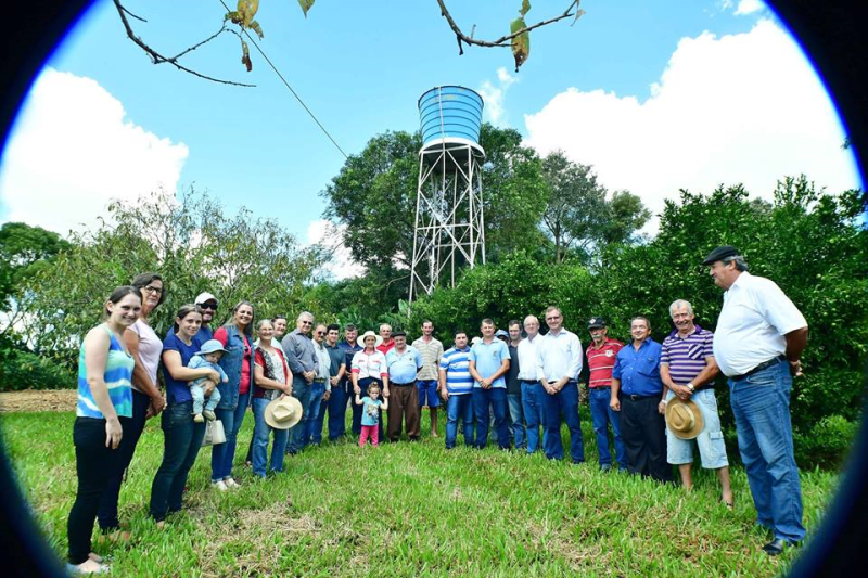 Cristo Rei contemplado com abastecimento de água de poço artesiano
