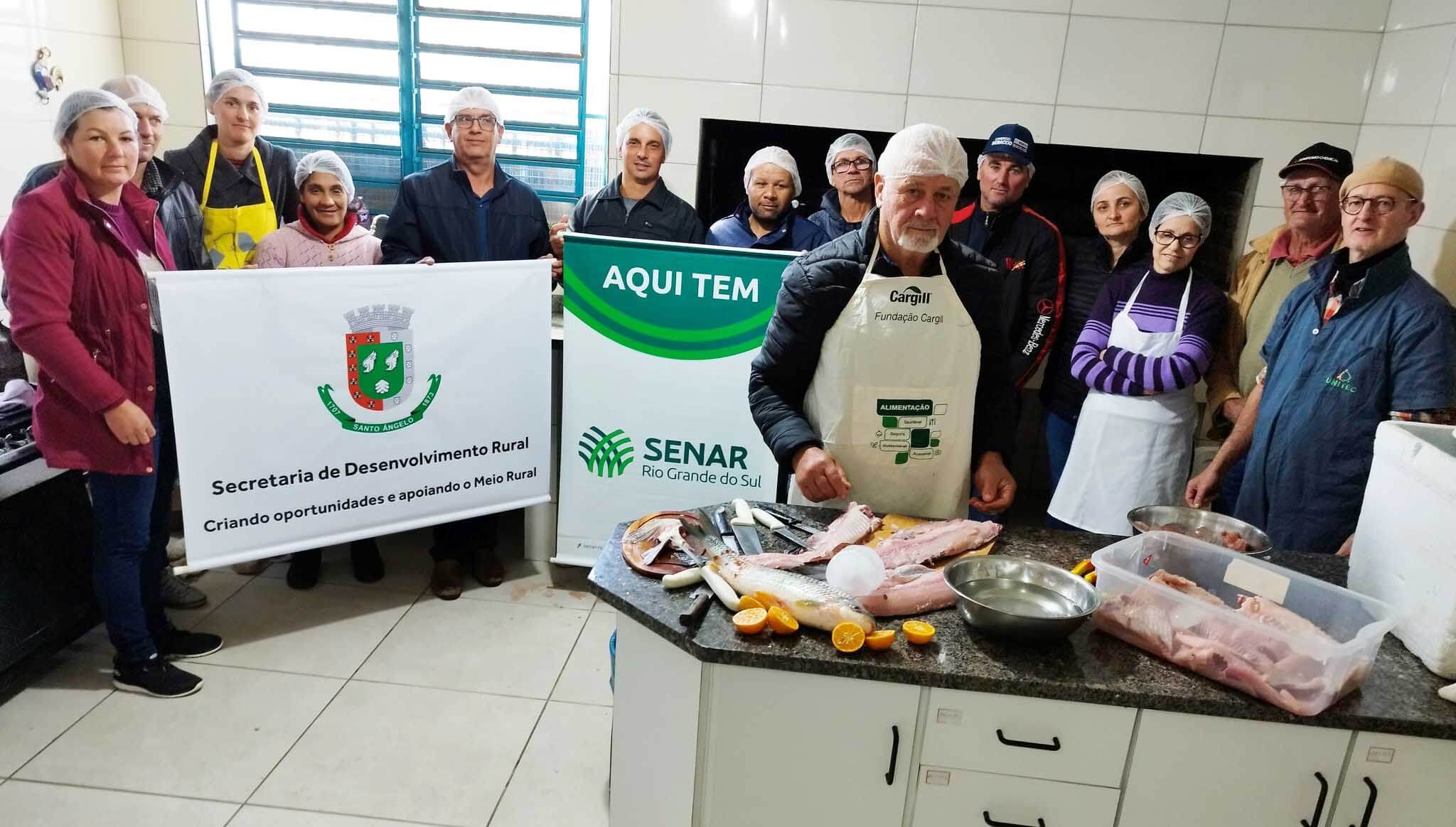 Programa de Piscicultura proporciona curso de processamento