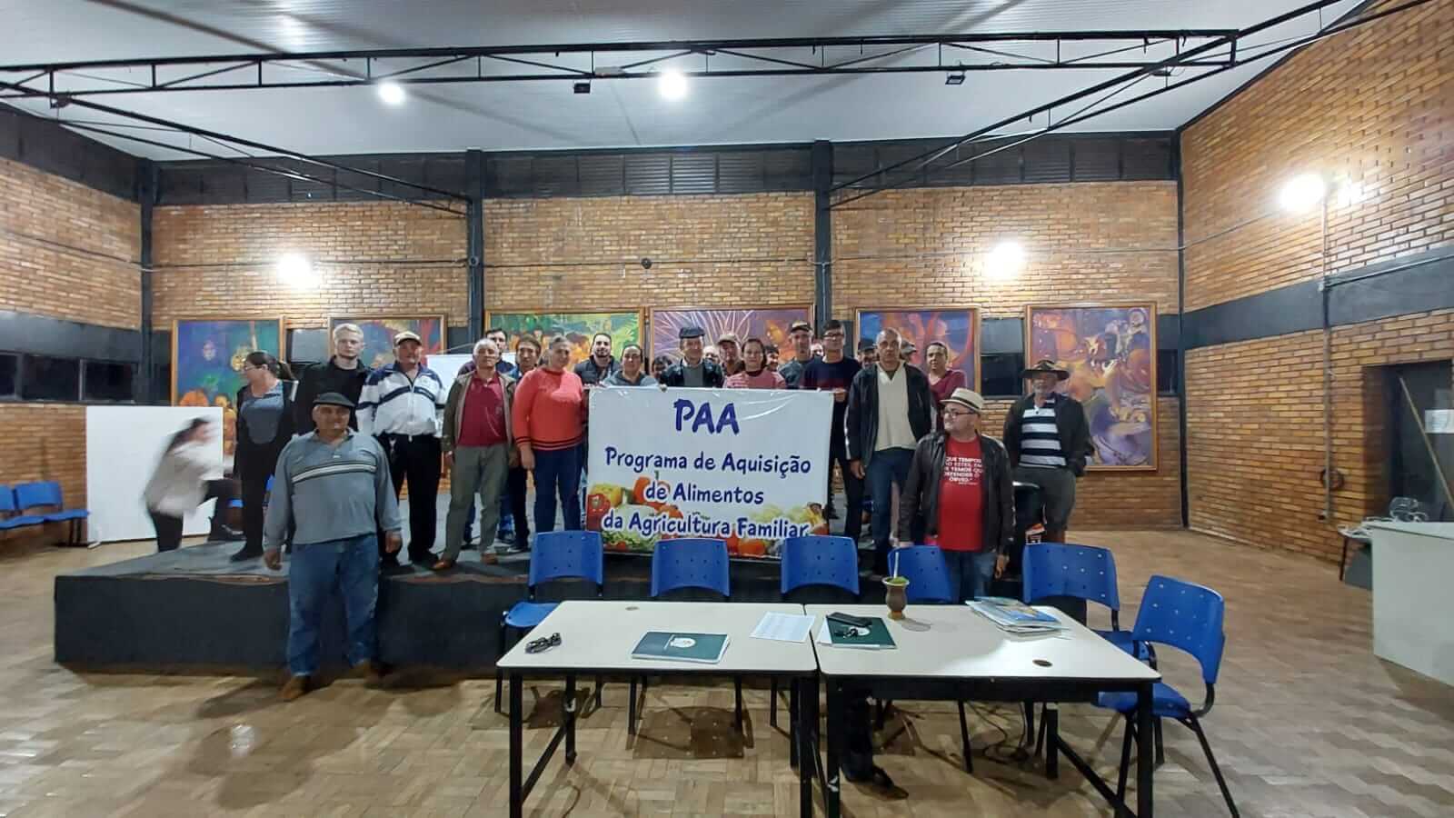 Cooperativa faz proposta para comprar produtos da agricultura familiar