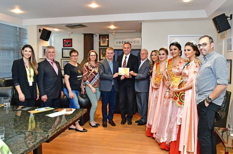 Comissão visita à Rede Pampa de Comunicação