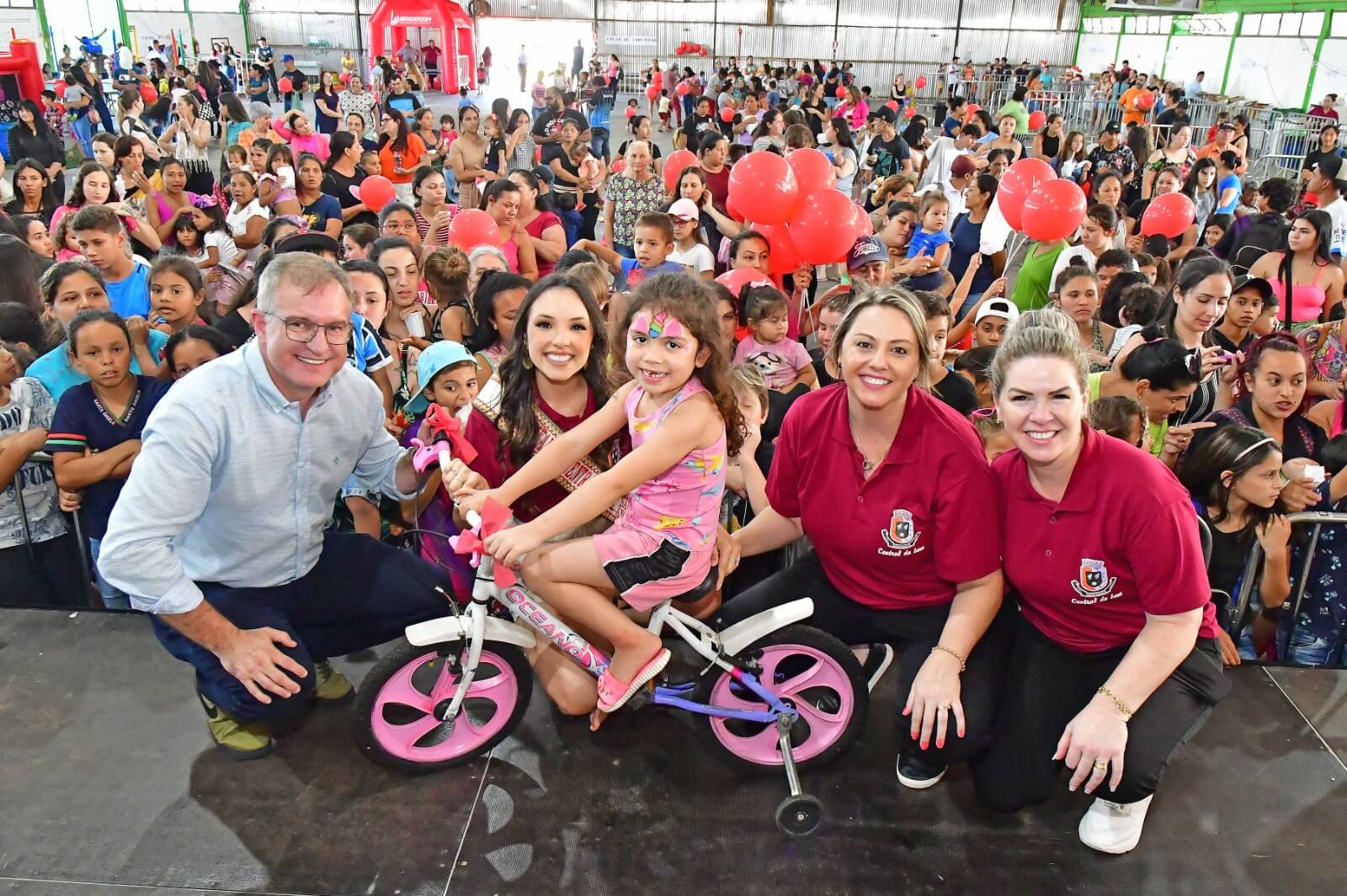 Natal do Bem faz a alegria da criançada