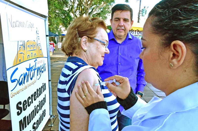 Dia D aumenta percentual de imunizados contra a gripe