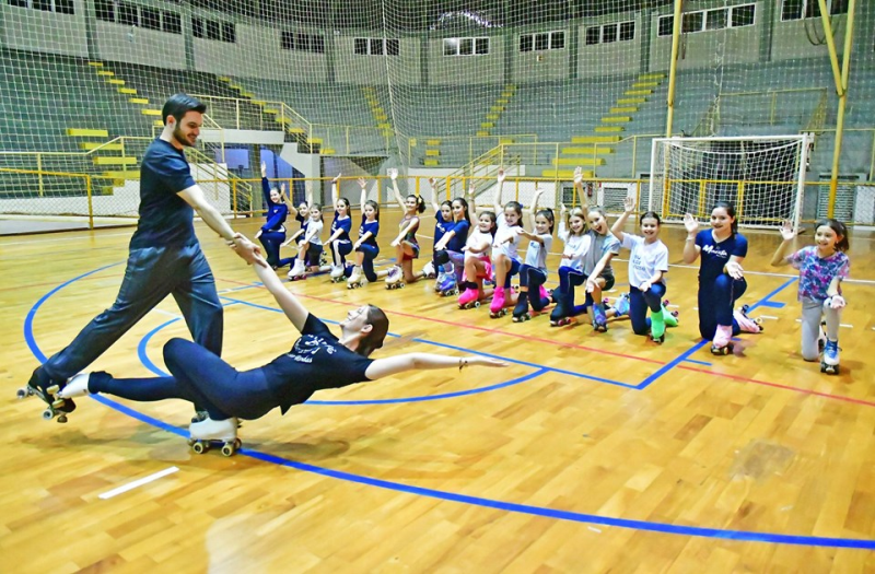 Patinação de Santo Ângelo sobe em sete pódios em competição gaúcha