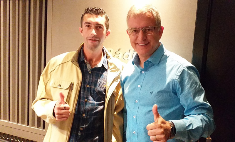 Produtor agradece ao prefeito pela recuperação de estrada