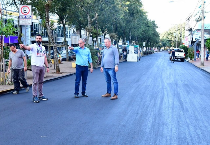 Avançam obras de recuperação asfáltica