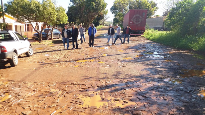 Rua São Paulo iniciará a preparação para asfaltamento